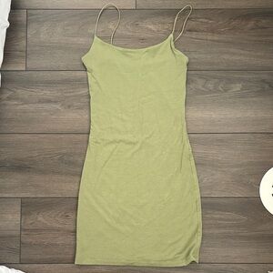 Wilfred Olive Green Bodycon Dress